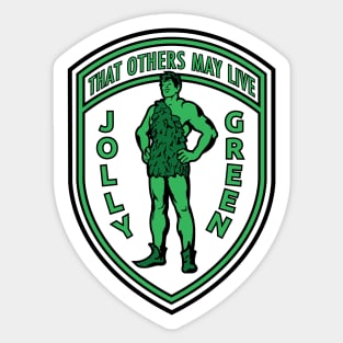 Jolly Patch White Sticker